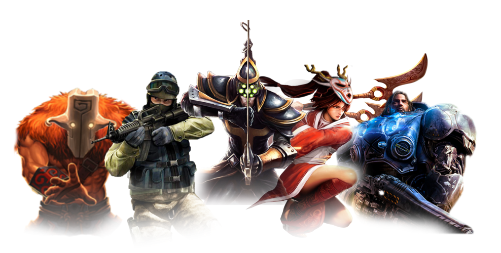 Quelques jeux eSport en image